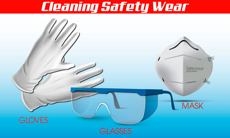 Hospital Grade Disinfectant Safety Wear